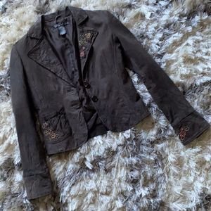 🖤 ~Gorgeous Tahari Leather Jacket! Size XS-SM!~ 🖤